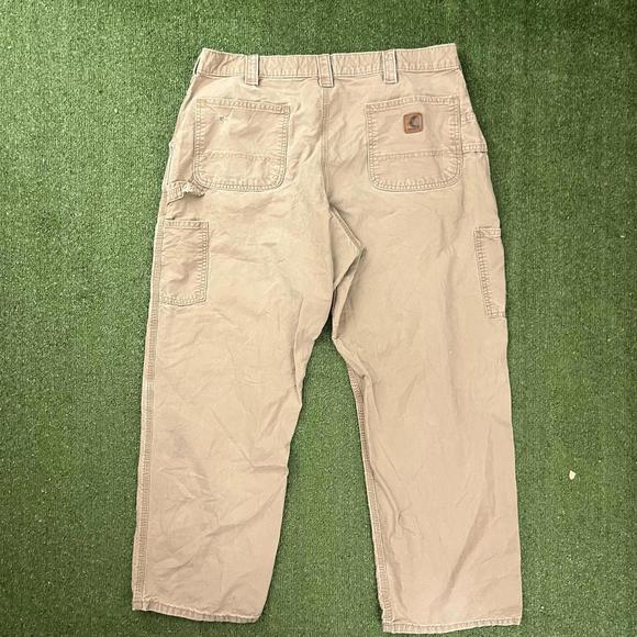 Vintage Beige Carhartt Carpenter Pants - Picture 2 of 6